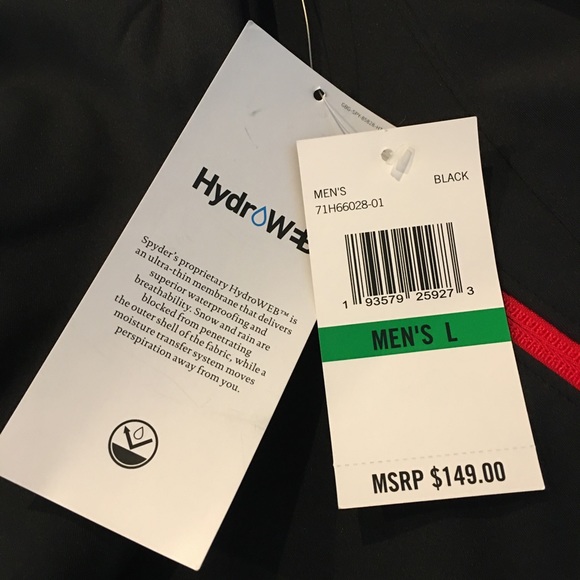 Spyder Men's Softshell Jacket - Picture 3 of 10